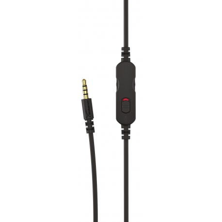 HyperX CloudX Chat - For Xbox - headset - full size - wired - 3.5 mm jack - black, green - for Xbox One, Xbox One S, Xbox One S All-Digital Edition, Xbox One X - 4