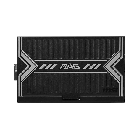 MSI MAG A650BN - Power supply (internal) - ATX12V  /  EPS12V - 80 PLUS Bronze - AC 100-240 V - 650 Watt - active PFC - 3