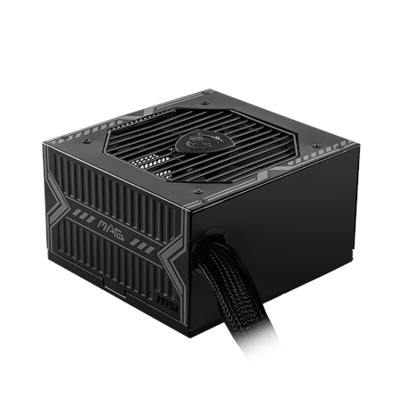 MSI MAG A650BN - Power supply (internal) - ATX12V  /  EPS12V - 80 PLUS Bronze - AC 100-240 V - 650 Watt - active PFC - 4