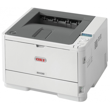 OKI B432dn - Printer - B / W - Duplex - LED - A4 / Legal - 1200 x 1200 dpi - up to 40 ppm - capacity: 350 sheets - USB 2.0, Gigabit LAN - 0