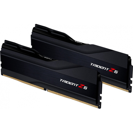 G.Skill Trident Z5 - DDR5 - kit - 32 GB: 2 x 16 GB - DIMM 288-pin - 5600 MHz  /  PC5-48000 - CL36 - 1.2 V - unbuffered - non-ECC - matte black - 1