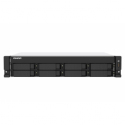 QNAP TS-873AeU-RP - NAS server - 8 bays - rack-mountable - SATA 6Gb / s - RAID 0, 1, 5, 6, 10, 50, JBOD, 60 - RAM 4 GB - 2.5 Gigabit Ethernet - iSCSI support - 2U