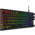 HyperX Alloy Origins Core - Keyboard - backlit - USB-C - QWERTY - US - key switch: HyperX Red - black