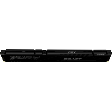 Kingston FURY Beast - DDR5 - modul - 8 GB - DIMM 288-pin - 5200 MHz  /  PC5-41600 - CL38 - 1.25 V - bez vyrovnávací paměti - on-die ECC - 3
