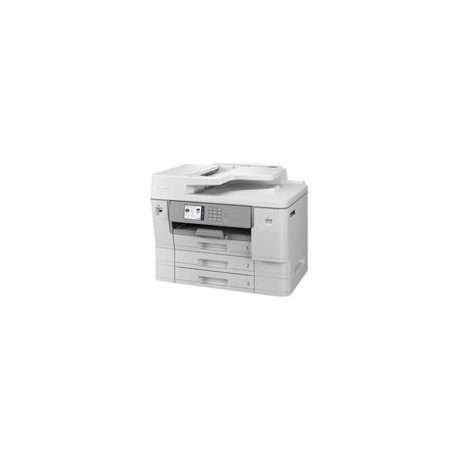 Brother MFC-J6957DW - Multifunction printer - colour - ink-jet - A3/Ledger (media) - up to 25 ppm (copying) - up to 30 ppm (printing) - 850 sheets - 33.6 Kbps - USB 2.0, LAN, Wi-Fi(n), NFC, USB 2.0 host - 0