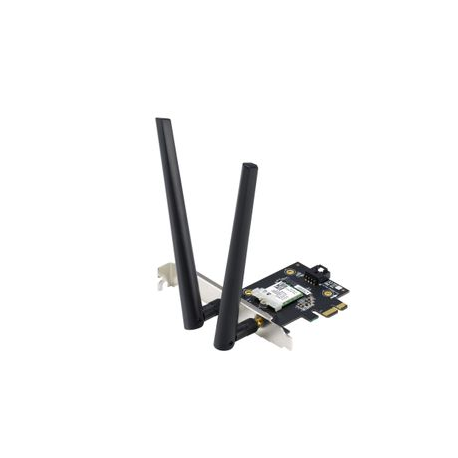 ASUS PCE-AX1800 - Network adapter - PCIe - 802.11a, 802.11b/g/n, 802.11ax (Wi-Fi 6), Bluetooth 5.2 - 0
