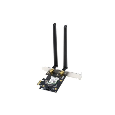 ASUS PCE-AX1800 - Network adapter - PCIe - 802.11a, 802.11b/g/n, 802.11ax (Wi-Fi 6), Bluetooth 5.2 - 4