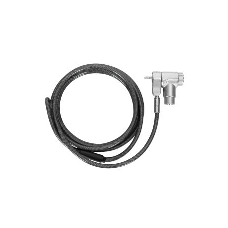 Targus DEFCON Ultimate - Security cable lock - universal keyed, with adaptable lock head - silver - 2 m (pack of 25) - 6