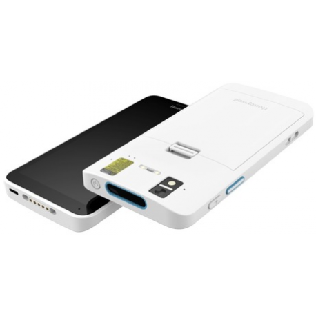 Honeywell CT30 XP HC - Data collection terminal - Android 11 - 64 GB - 5.5" (2160 x 1080) - rear camera + front camera - barcode reader - (2D imager) - microSD slot - NFC, Wi-Fi 6, Bluetooth - white - 3