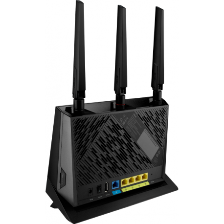 ASUS 4G-AC86U - Wireless router - WWAN - 4-port switch - GigE - 802.11a / b / g / n / ac - Dual Band service not included - 3