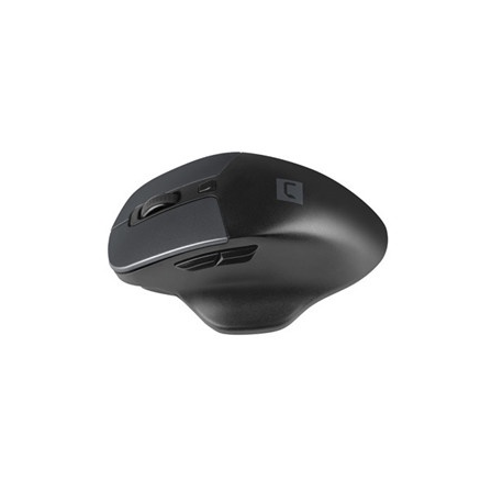 Natec Blackbird 2 - Mouse - ergonomic - right-handed - optical - 6 buttons - wireless - 2.4 GHz - USB wireless receiver - black - 2