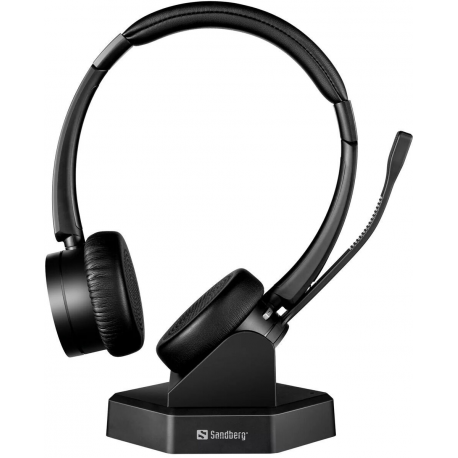 Sandberg Bluetooth Office Headset Pro+ - Headset - on-ear - Bluetooth - wireless - 2