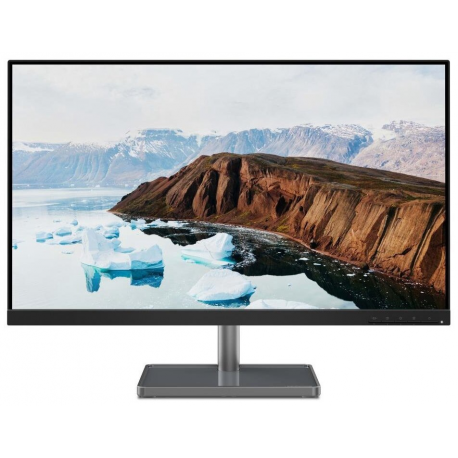 Lenovo L27m-30 - LED monitor - 27" (27" viewable) - 1920 x 1080 Full HD (1080p) - IPS - 250 cd / m² - 1000:1 - 4 ms - HDMI, VGA, USB-C - speakers - raven black - 0