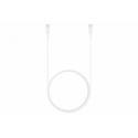 Samsung EP-DX510 - USB cable - USB-C (M) to USB-C (M) - USB 2.0 - 5 A - 1.8 m - white