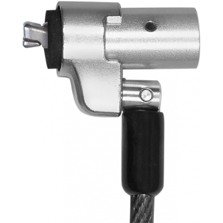 LogiLink Noble Lock - Security cable lock - dark smoke - 2 m - 1