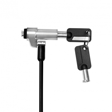 LogiLink - Security cable lock - dark smoke - 1.8 m - 2