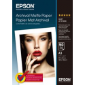 Epson Archival Matte Paper - Matte - A3 (297 x 420 mm) - 192 g / m² - 50 sheet(s) paper - for SureColor SC-P700, P7500, P900, P9500, T2100, T3100, T3400, T3405, T5100, T5400, T5405