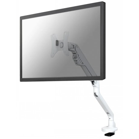 Neomounts by Newstar FPMA-D750WHITE2 - Mounting kit (desk mount) - for LCD display (full-motion) - white - screen size: 10"-32" - clamp mountable, grommet - 0