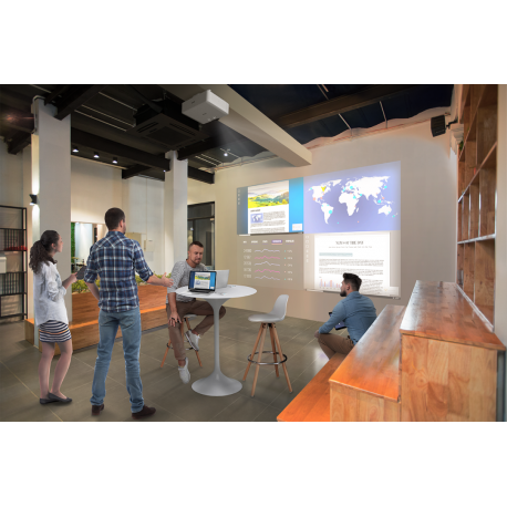 Epson EB-L720U - 3LCD projector - 7000 lumens - WUXGA (1920 x 1200) - 16:10 - 1080p - LAN - white - 5