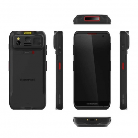 Honeywell ScanPal EDA52 - Data collection terminal - rugged - Android 11 - 128 GB - 5.5" (1440 x 720) - rear camera + front camera - barcode reader - (2D imager) - microSD slot - Wi-Fi 5, NFC, Bluetooth - 1