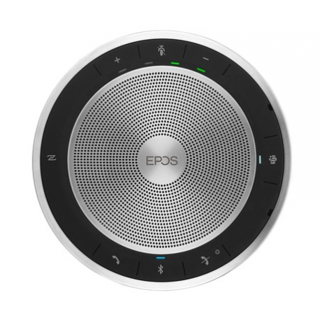 EPOS EXPAND SP 30T - Speakerphone hands-free - Bluetooth - wireless - black, silver - Certified for Skype for Business, Certified for Microsoft Teams - 7