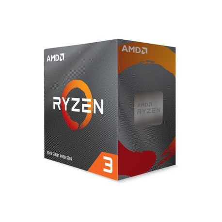 AMD Ryzen 3 4100 - 3.8 GHz - 4 cores - 8 threads - 4 MB cache - Socket AM4 - Box - 0
