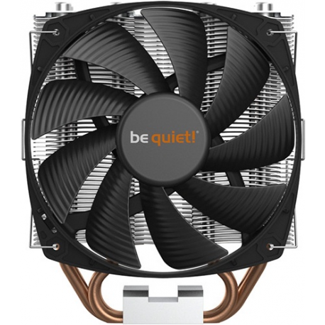 be quiet! Shadow Rock Slim 2 - Processor cooler - (for: LGA1155, AM3+, LGA1150, LGA1151, LGA2011-3 (Square ILM), AM4, LGA2066, LGA1200) - aluminium - 135 mm - black - 1