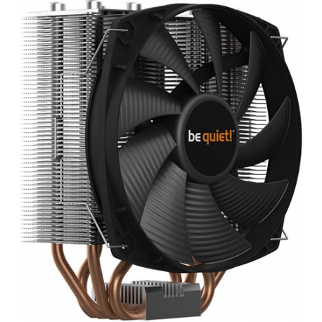 be quiet! Shadow Rock Slim 2 - Processor cooler - (for: LGA1155, AM3+, LGA1150, LGA1151, LGA2011-3 (Square ILM), AM4, LGA2066, LGA1200) - aluminium - 135 mm - black - 7