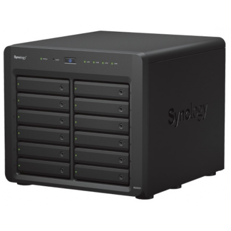 Synology Disk Station DS2422+ - NAS server - 12 bays - SATA 3Gb / s - RAID 0, 1, 5, 6, 10, JBOD - RAM 4 GB - Gigabit Ethernet - iSCSI support - 1