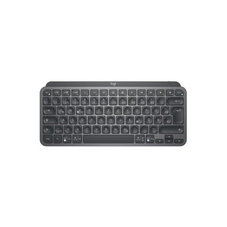 Logitech MX Keys Mini for Business - Keyboard - backlit - wireless - Bluetooth LE - QWERTY - German - graphite - 6