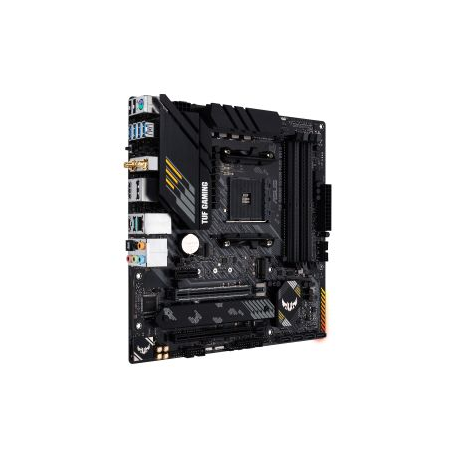 ASUS TUF GAMING B550M-PLUS WIFI II - Motherboard - micro ATX - Socket AM4 - AMD B550 Chipset - USB-C Gen2, USB 3.2 Gen 1, USB 3.2 Gen 2 - 2.5 Gigabit LAN, Wi-Fi, Bluetooth - onboard graphics (CPU required) - HD Audio (8-channel) - 1