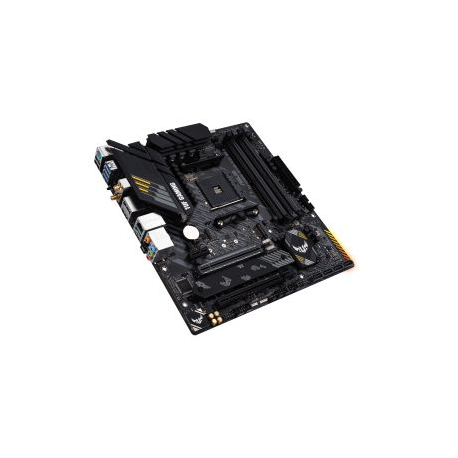 ASUS TUF GAMING B550M-PLUS WIFI II - Motherboard - micro ATX - Socket AM4 - AMD B550 Chipset - USB-C Gen2, USB 3.2 Gen 1, USB 3.2 Gen 2 - 2.5 Gigabit LAN, Wi-Fi, Bluetooth - onboard graphics (CPU required) - HD Audio (8-channel) - 3