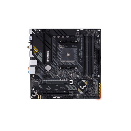 ASUS TUF GAMING B550M-PLUS WIFI II - Motherboard - micro ATX - Socket AM4 - AMD B550 Chipset - USB-C Gen2, USB 3.2 Gen 1, USB 3.2 Gen 2 - 2.5 Gigabit LAN, Wi-Fi, Bluetooth - onboard graphics (CPU required) - HD Audio (8-channel) - 10