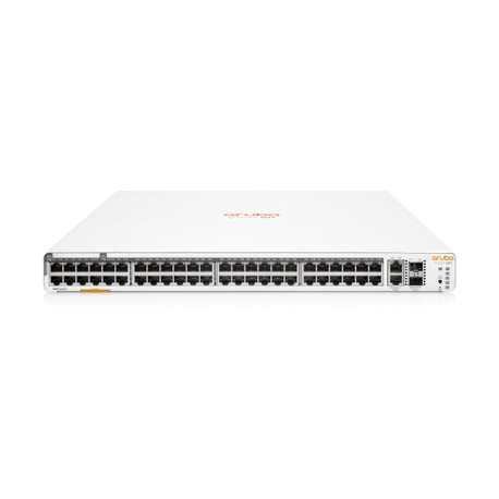 HPE Aruba Instant On 1960 48G 40p Class4 8p Class6 PoE 2XGT 2SFP+ 600W Switch - Switch - Managed - 48 x 10 / 100 / 1000 + 2 x 10 Gigabit SFP+ + 2 x 100 / 1000 / 10GBase-T - rack-mountable - PoE (600 W) - BTO - 0