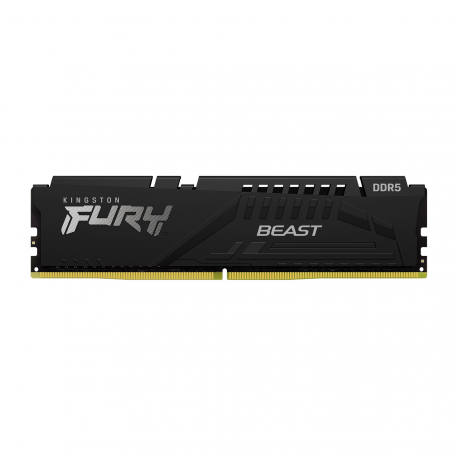 Kingston FURY Beast - DDR5 - module - 16 GB - DIMM 288-pin - 5200 MHz / PC5-41600 - CL40 - 1.25 V - unbuffered - on-die ECC - 2