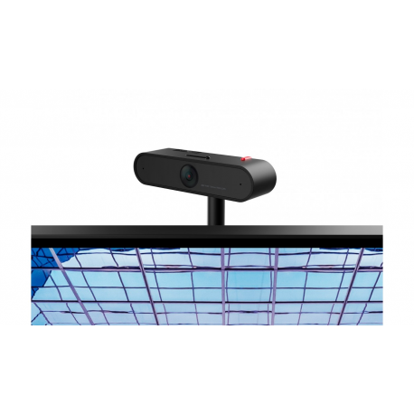 Lenovo Performance FHD - Webcam - pan  /  tilt - colour - 1920 x 1080 - 1080p - audio - USB 2.0 - MJPEG, YUY2 - DC 5 V - 1