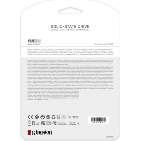 Kingston KC3000 - SSD - 4096 GB - internal - M.2 2280 - PCIe 4.0 (NVMe) - 4