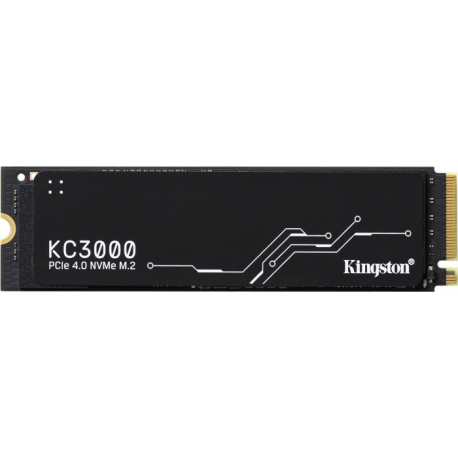 Kingston KC3000 - SSD - 4096 GB - internal - M.2 2280 - PCIe 4.0 (NVMe) - 5