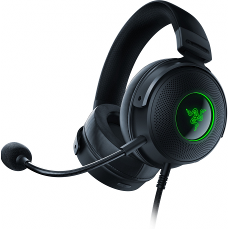 Razer Kraken V3 HyperSense - Headset - full size - wired - USB-A - noise isolating - 0