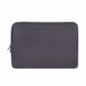 Riva Case Suzuka 7707 - Notebook sleeve - eco - 17.3" - black