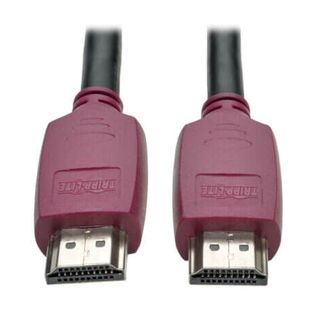 Tripp Lite 6ft Premium Hi-Speed HDMI Cable w Grip Connectors 4Kx2K@60Hz 6' - HDMI cable with Ethernet - HDMI male to HDMI male - 1.83 m - shielded - black - molded - 0