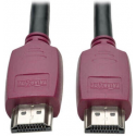 Tripp Lite 6ft Premium Hi-Speed HDMI Cable w Grip Connectors 4Kx2K@60Hz 6' - HDMI cable with Ethernet - HDMI male to HDMI male - 1.83 m - shielded - black - molded