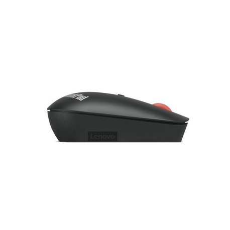 Lenovo ThinkPad Compact - Mouse - right and left-handed - optical - 4 buttons - wireless - 2.4 GHz - USB-C wireless receiver - black - OEM - for ThinkBook 14 G4+ IAP; ThinkPad E14 Gen 4; E15 Gen 4; X1 Carbon Gen 10 - 3