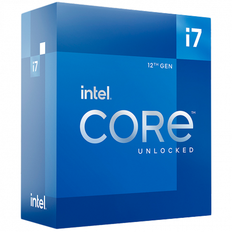 Intel Core i7 12700KF - 3.6 GHz - 12-core - 20 threads - 25 MB cache - LGA1700 Socket - Box - 1