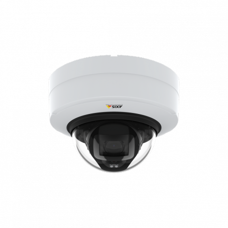 AXIS P3248-LV - Network surveillance camera - dome - colour (Day&Night) - 3840 x 2160 - 4K - auto iris - vari-focal - audio - GbE - MJPEG, H.264, HEVC, H.265, MPEG-4 AVC - DC 12 V / PoE Plus - 1
