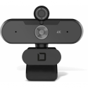 DICOTA Webcam PRO Plus 4K - Webcam - colour - 3840 x 2160 - 2160p - audio - USB 2.0