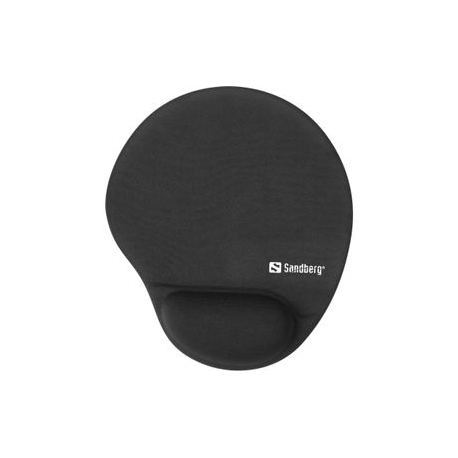 Sandberg - Mouse pad with wrist pillow - memory foam, round - 0