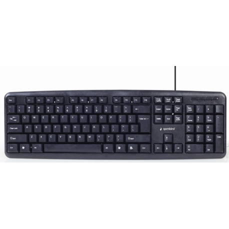 Gembird KBS-UO4-01 - 4-in-1 office kit - keyboard, mouse, headset and mouse pad set - USB - QWERTY - US - colour box - 2