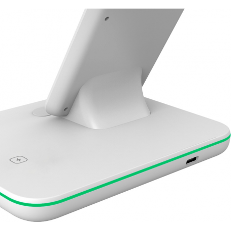 Canyon WS-303 - Wireless charging stand - 3-in-1 - 15 Watt - 2.7 A - Fast Charge - white - 6