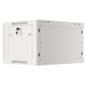 Lanberg WF01-6406-00S - Rack cabinet - wall mountable - grey, RAL 7035 - 6U - 19"